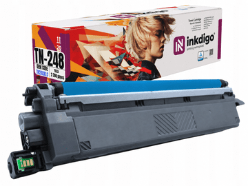 Inkdigo toner TN248C kompatibilan s Brother DCP-L3515CDW HL-L3215CW TÜV certificiran
