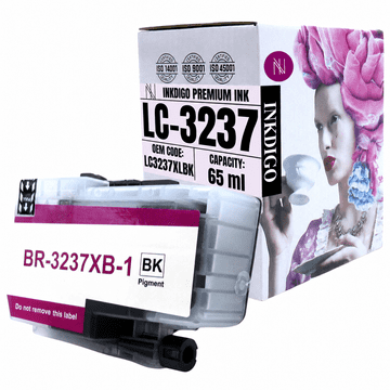 Tinta Inkdigo LC3237XLBK kompatibilna s Brother HL-J6000DW MFC-J5945DW TÜV certificirana