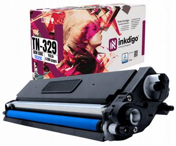 Inkdigo toner TN329C kompatibilan s Brother DCP-L8450CDW HL-L8350CDW TÜV certificiran