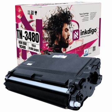 Inkdigo toner TN3480 kompatibilan s Brother DCP-L5500DN HL-L5000D TÜV certificiran
