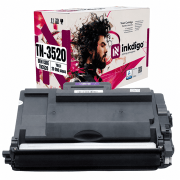 Inkdigo toner TN3520 kompatibilan s Brother HL-L6400DW MFC-L6900DW TÜV certificiran