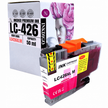 Tinta Inkdigo LC426XLM kompatibilna s Brother MFC-J4335DW MFC-J4535DW TÜV certificirano
