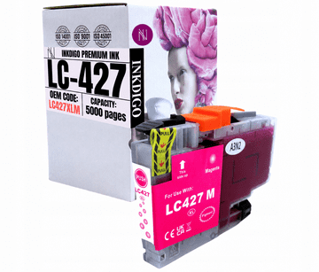 Tinta Inkdigo LC427XLM kompatibilna s Brother HL-J6010DW MFC-J5955 TÜV certificirana