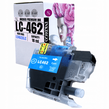 Tinta Inkdigo LC462C kompatibilna s Brother MFC-J2340DW MFC-J3540DW TÜV certificirano
