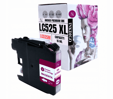 Tinta Inkdigo LC525M kompatibilna s Brother DCP-J100 MFC-J200 DCP-J105 TÜV certificirano