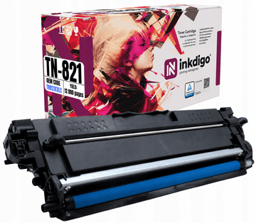 Inkdigo toner TN821XXLC kompatibilan s Brother HL-L9430CDN MFC-EX670 TÜV certificiran
