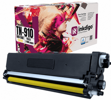 Inkdigo toner TN910Y kompatibilan s Brother HL-L9310CDW MFC-L9570CDW TÜV certificiran