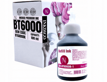 Tinta Inkdigo BT6000BK kompatibilna s Brother DCP-T300 MFC-T800W DCP-T510W, TÜV certifikat