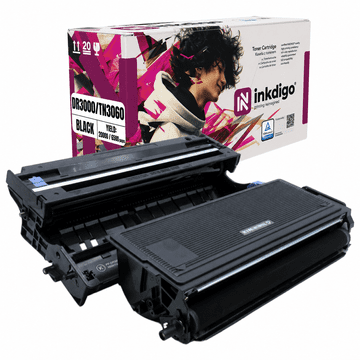 Inkdigo bubanj + toner DR3000 TN3060 kompatibilan s Brother DCP-8040 HL-5130 TÜV certifikat