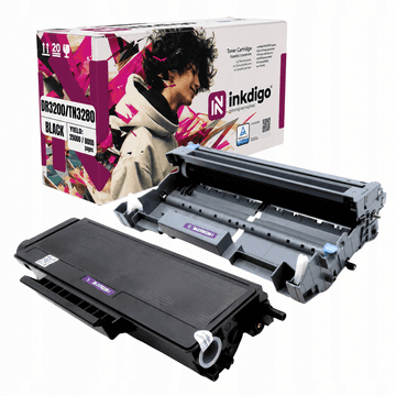 Inkdigo bubanj + toner DR3200 TN3280 kompatibilan s Brother DCP-8070D HL-5340 TÜV certifikat