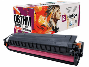 Inkdigo toner CRG067HM kompatibilan s Canon i-Sensys LBP-631Cw MF651Cw TÜV certificiran