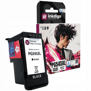 Tinta Inkdigo PG545 kompatibilna s Canon Pixma IP2820 MG2440 MX494 TR4540, TÜV certifikat