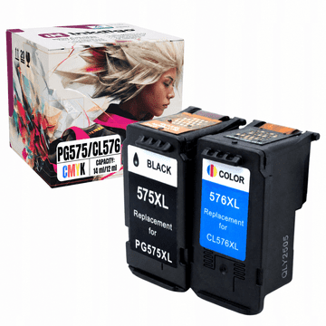 Tinta Inkdigo PG575 CL576 kompatibilna s Canon Pixma TR4750i TS3550i TR4755i, TÜV certifikat