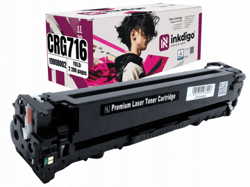 Inkdigo toner CRG716B kompatibilan s Canon imageCLASS MF8050cn LBP5050 TÜV certificiran