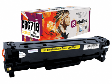 Inkdigo toner CRG718Y kompatibilan s Canon i-Sensys LBP-7200 MF724Cdw TÜV certificiran