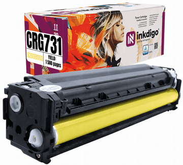 Inkdigo toner CRG731Y kompatibilan s Canon ColorImageClassLBP-7110cw TÜV certificiran