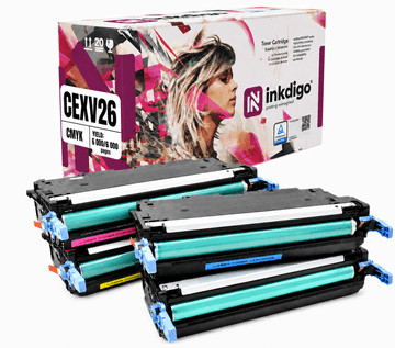 Toner Inkdigo CEXV26 kompatibilan s Canon Imagerunner C1021I, TÜV certifikat