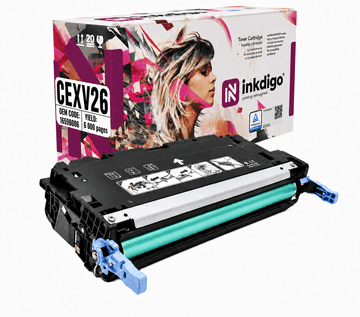 Inkdigo CEXV26C toner kompatibilan s Canon ImagerunnerC1021I, TÜV certifikat