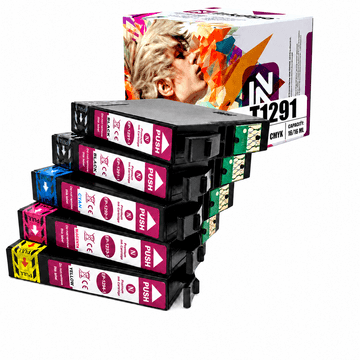 Tinta Inkdigo T1291-T1294 kompatibilna s Epson Stylus SX425 WorkForce 525, TÜV certifikat