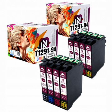 Tinta Inkdigo T1291-T1294 kompatibilna s Epson Stylus SX425 WorkForce 525, TÜV certifikat