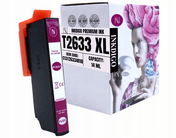 Tinta Inkdigo T2633 kompatibilna s Epson Expression Premium XP-510 XP-625, TÜV certifikat