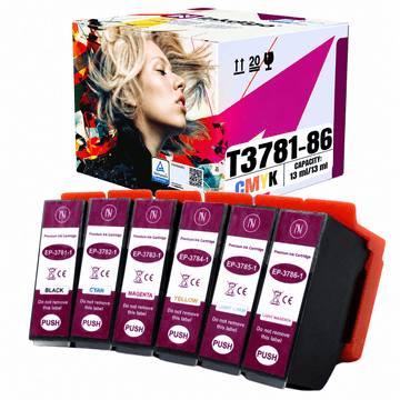 Tinta Inkdigo T3781-T3786 kompatibilna s Epson ExpressionPhotoHDXP-15000, TÜV certifikat