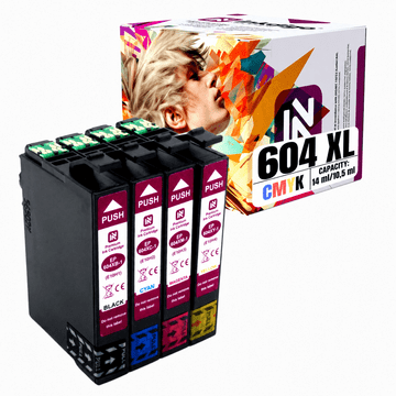 Tinta Inkdigo 604XL kompatibilna s Epson Expression Home XP-2200 XP-3205, TÜV certifikat