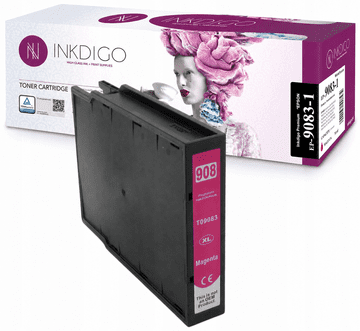 Tinta Inkdigo T9083 kompatibilna s Epson WorkForce Pro WF-6090D2TWC, TÜV certifikat