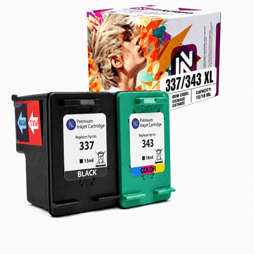 Inkdigo tinta 337 XL 343 XL kompatibilna s HP DeskJet 5940 OfficeJet 6310 TÜV certificirana