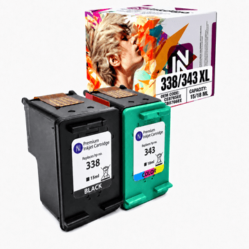 Inkdigo tinta 338 XL 343 XL kompatibilna s HP C3170C3175C3180 TÜV certificirana