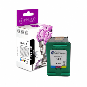 Tinta Inkdigo 343 XL kompatibilna s HP DeskJet 460 6840 OfficeJet 150Mobile, TÜV certifikat