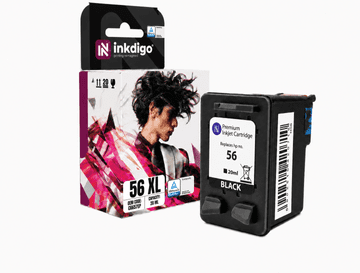 Inkdigo tinta 56 XL kompatibilna s HP DeskJet 450 digitalnim kopirnim uređajem 410 PSC1110 TÜV certificirana