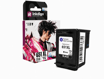 Tinta Inkdigo 651 XL kompatibilna s HP DeskJet Advantage5645 All-in-One pisačem, TÜV certifikat