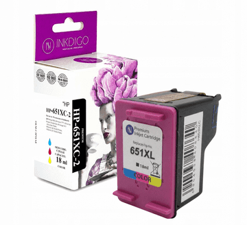 Tinta Inkdigo 651 XL kompatibilna s HP DeskJet Advantage5645 All-in-One pisačem, TÜV certifikat