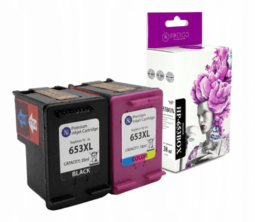 Tinta Inkdigo 653 XL kompatibilna s HP DeskJet PlusInkAdvantage6475, TÜV certifikat