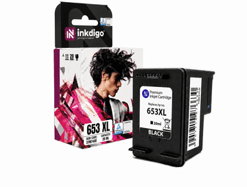 Tinta Inkdigo 653 XL kompatibilna s HP DeskJet PlusInkAdvantage6475, TÜV certifikat