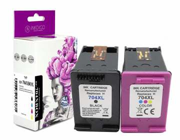 Tinta Inkdigo 704 XL kompatibilna s HP DeskJet InkAdvantage2010, certificirana od strane TÜV-a