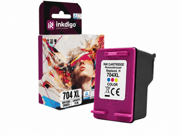 Tinta Inkdigo 704 XL kompatibilna s HP DeskJet InkAdvantage2010, certificirana od strane TÜV-a