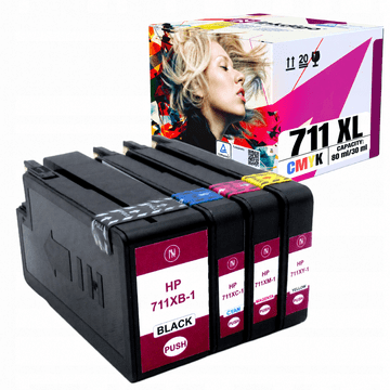 Tinta Inkdigo 711 XL kompatibilna s HP DesignJet T120 T130 T125 T520, TÜV certifikat