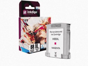 Tinta Inkdigo 88XL kompatibilna s HP OfficeJet Pro K5300 L7480 K550 K8600, TÜV certifikat