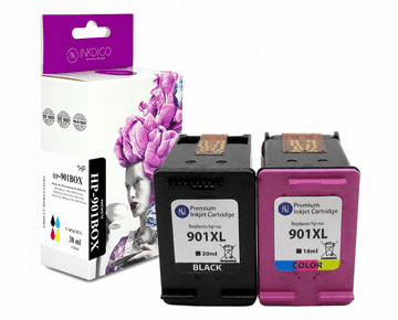 Tinta Inkdigo 901XL kompatibilna s HP OfficeJet 4500 J4524 4500Wireless, TÜV certifikat