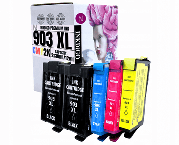 Inkdigo tinta 903XL kompatibilna s HP OfficeJet 6950 OfficeJet Pro 6860 6968 TÜV certifikat