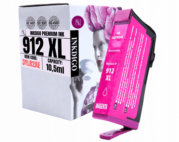 Tinta Inkdigo 912XL kompatibilna s HP OfficeJet 8010, OfficeJet Pro 8010 i 8017, TÜV certifikat