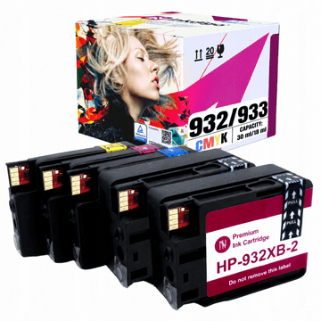 Tinta Inkdigo 932XL 933 XL kompatibilna s HP OfficeJet 6100e-Printer 7510WF, TÜV certifikat