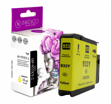 Tinta Inkdigo 933XL kompatibilna s HP OfficeJet 6100e-Printer 7510WF, TÜV certifikat