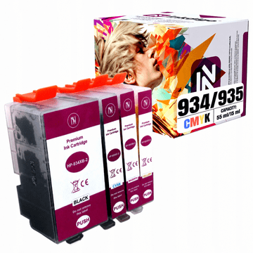Inkdigo tinta 934 XL 935 XL kompatibilna s HP OfficeJet 6812 6820 6822 6815 TÜV certificirana