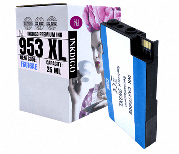 Tinta Inkdigo 953XL kompatibilna s HP OfficeJet Pro 7720 8715 8730 7730 8740, TÜV certifikat