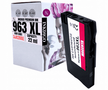 Tinta Inkdigo 963XL kompatibilna s HP OfficeJet Pro 9010 9019 9026 9010e TÜV certifikatom
