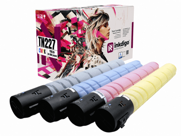 Inkdigo toner TN227 kompatibilan s Konica Minolta Bizhub C257i, TÜV certifikat