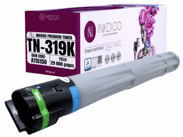 Inkdigo toner TN319K kompatibilan s Konica Minolta Bizhub C360, TÜV certificiran
